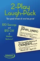 Laugh Pack Postcard Front & Poster